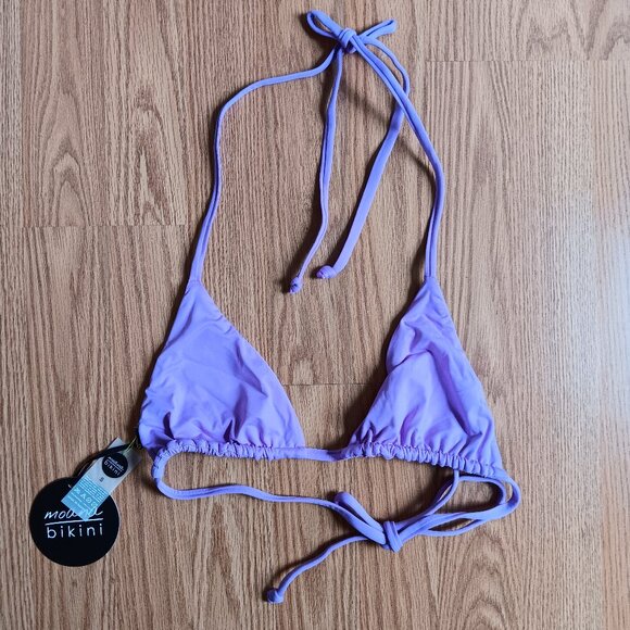 Moana Bikini Grape Tri Top - Picture 2 of 3